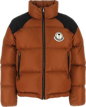 Moncler X Palm Angels Logo Patch Padded Jacket