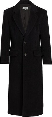 Virgin Wool-Mohair Coat