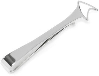 Star Trek Men's Sterling Cutout Delta Shield Tie Bar