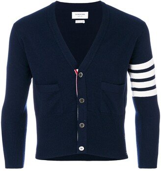 4-Bar Short Cashmere Cardigan