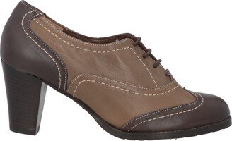 MUSELLA Lace-up Shoes Cocoa