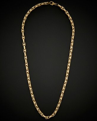 14K Fancy Bullet Link Necklace