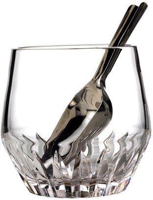 Waterford Crystal Irish Dogs Ice Bucket with Scoop