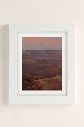 Rodrigo Trevino Desert Canyon Art Print