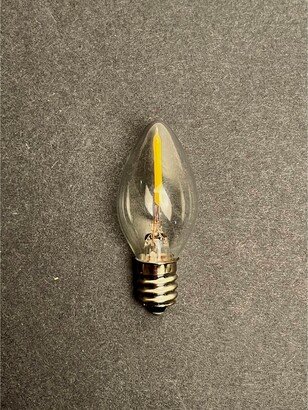 Led Filament Night Light Bulb, Warm White Color, 15, 000 Hour, 0.7Watts, C-7 Candelabra Base Replacement Bulb