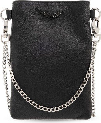 Rock Chain-Linked Phone Pouch