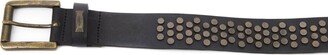 Black Leather Women's Belt