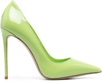 Eva 110mm leather pumps