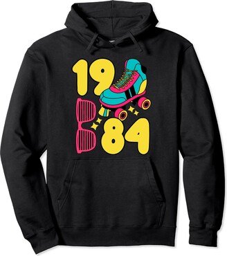 80s Nostalgia 1984 Vibes 1984 Retro Raised In The 80s Old School Nostalgia Vibes Pullover Hoodie-AA