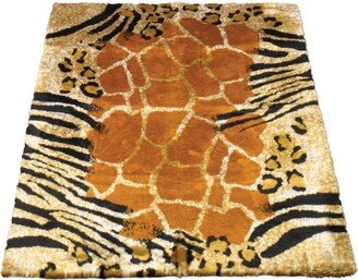 Faux Fur Super Soft Safari Rug With Non-slip Backing '