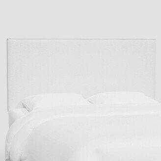 Threshold designed w/Studio McGee King Fanie Slipcover Headboard in Velvet White - Threshold™