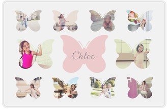 Placemats: Butterfly Collage Placemat, White