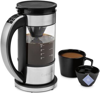 Programmable 5-Cup Percolator & Electric Kettle - Stainless/black