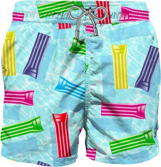 Man Classic Swim Shorts With Print