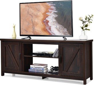 59'' TV Stand Media Console Center w/ Storage Cabinet for 65'' TV Coffee