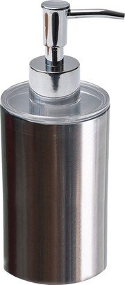 Brushed Aluminum Bath Hand Soap & Lotion Dispenser NOUMEA 12 FL OZ - Silver