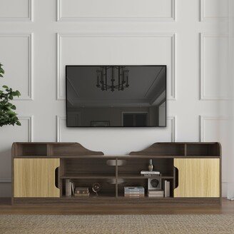 Global Pronex Morden TV Stand, High Glossy Front TV Cabinet