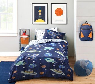 Saturday Park Outer Space 100% Organic Cotton Full Bed Set