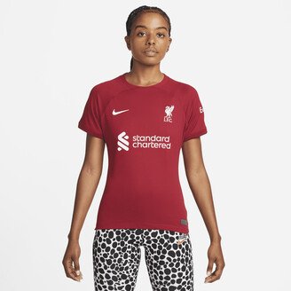 Liverpool FC 2022/23 Stadium Home Women's Dri-FIT Soccer Jersey in Red