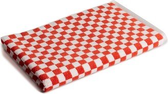 BAINA Paloma checkerboard-print towel