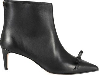 Bow Detailed Pointed-Toe Boots