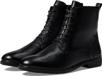 Dress Classic Lace-Up Ankle Boot (Black) Women's Boots