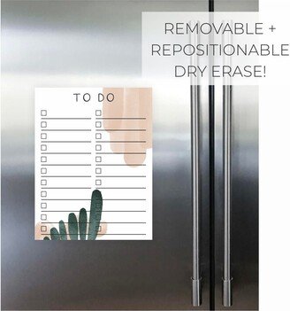 Repositionable To Do List || Dry Erase Removable Damage Free Dorm Room Decor Refrigerator Fridge Wall 03-017-001