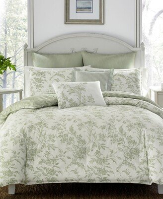 Natalie Cotton Reversible 7 Piece Duvet Cover Set, King