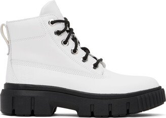 White Greyfield Boots