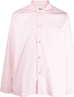 Cotton Poplin Pajama Shirt