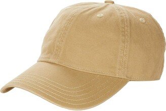 Organic Cotton Broken-In Baseball Cap (Olive Surplus) Knit Hats