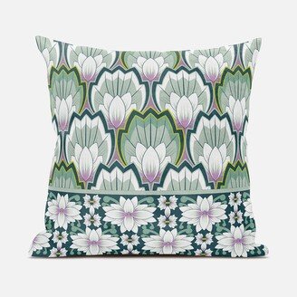 Amrita Sen Designs Amrita Sen Lotus Indoor Outdoor Pillow Zip