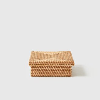 Marie Kondo Ori Rattan Letter Box Honey Natural