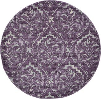 Bayshore Home Felipe Fel1 6' x 6' Round Area Rug