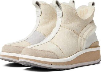 Deckers X Lab Ko-Z Snpr Mid Wedge (Blanc/Light Grey) Women's Shoes