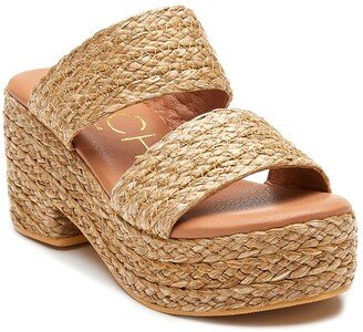 Ocean Ave Espadrille Platform Slide Sandal