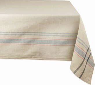 French Stripe Tablecloth 60