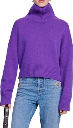 Purple Cashmere Sweater