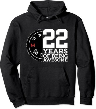 COOL PHOTOGRAPHY DESIGNS AND OUTFITS 22 YEARS OF BEING AWESOME PHOTOGRAPHER 22ND BIRTHDAY Pullover Hoodie