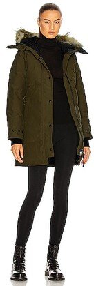 Shelburne Parka with Coyote Fur in Army