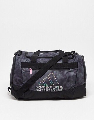 Training defender small duffle bag in dark gray