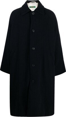 Single-Breasted Wool Coat-AK