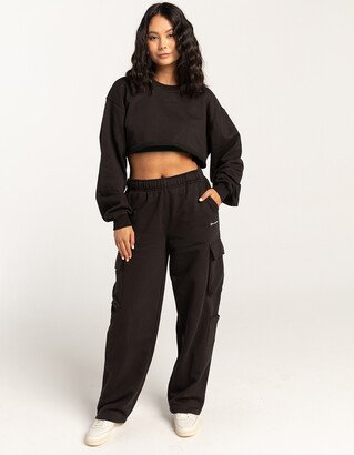 Classic Fleece Womens Cargo Pants