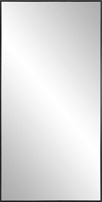 Black Framed Plain Mirror