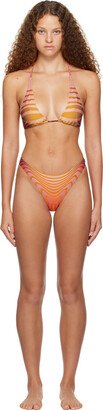 Red & Orange Morphing Bikini