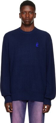 Navy Boris Patch Sweater-AA