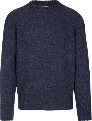 Crewneck Knitted Jumper-AH