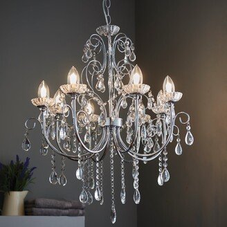 Vogue Lighting Vogue Tabitha 8 Light 69cm Bathroom Chandelier Chrome