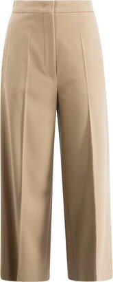 High Waist Straight Leg Trousers-BW