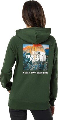 Box Nse Pullover Hoodie (Pine Needle) Women's Clothing